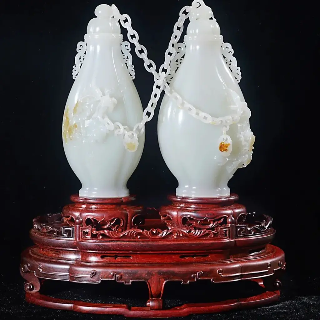 天工奖2025 千禧富贵连理对瓶